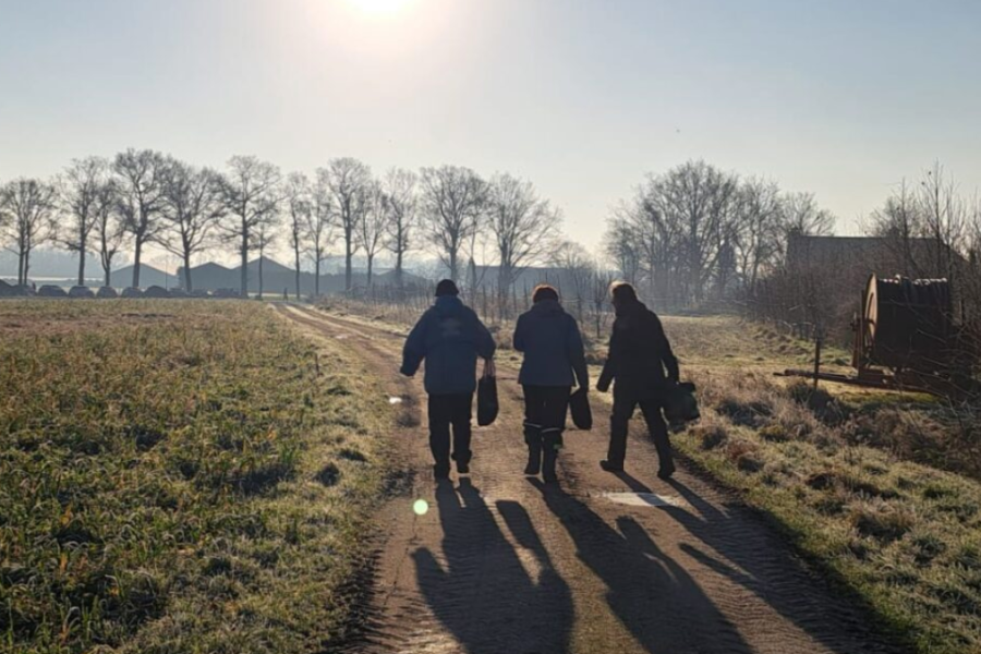 samen op weg